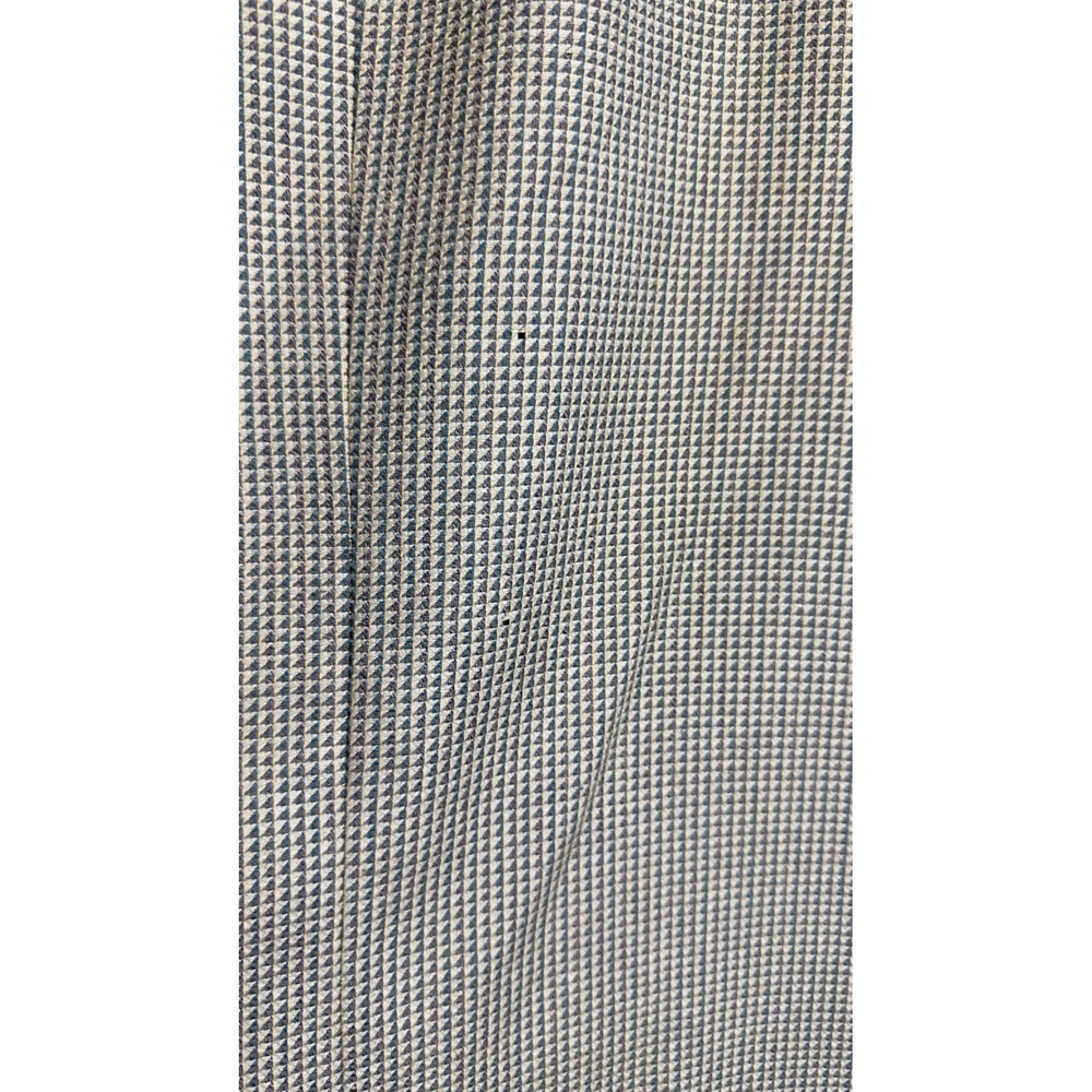 Pierre Balmain Paris Vintage 46L Grey Micro Pattern Two Button Blazer Sport Coat - Picture 13 of 15